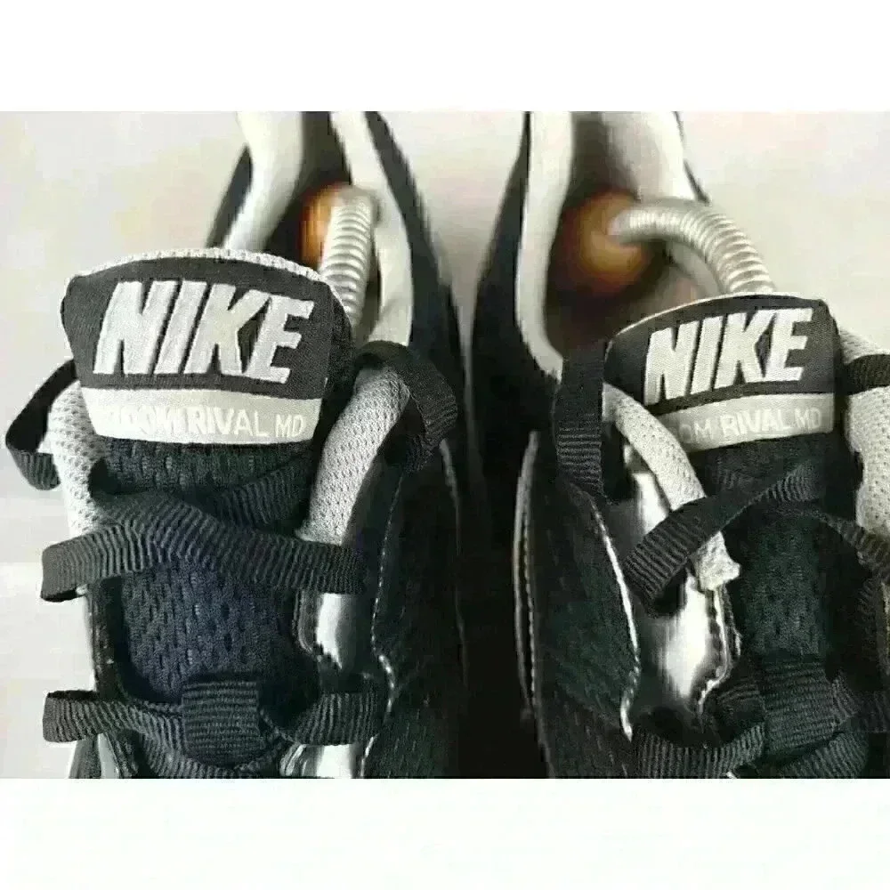 Men's Nike Zoom Rival‎ MD Track & Field Running Spike Shoes Black,carry Bag